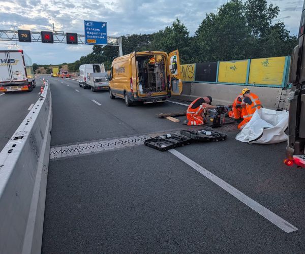 A50 - spoedoperatie snelweg met Go-Barry